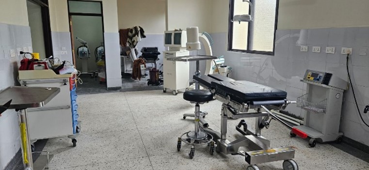 Der neue Operationssaal – Basis für die geplante Durchführung von OP-Missionen Image